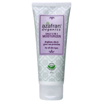 Azafran Organics Daily 3-in-1 Moisturizer