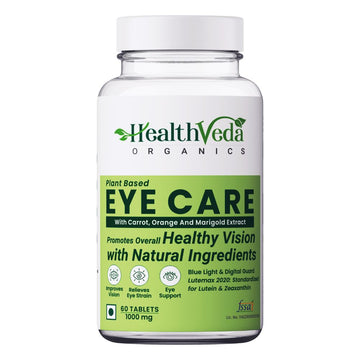 Health Veda Organics Plant Based Eye Care Supplements Tablets