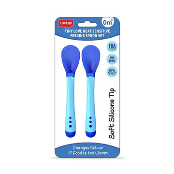 LuvLap Tiny Love Heat Sensitive Baby Feeding Spoons Set