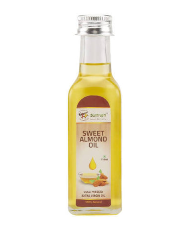 Santrupti Sweet Almond Oil (Cold Pressed)