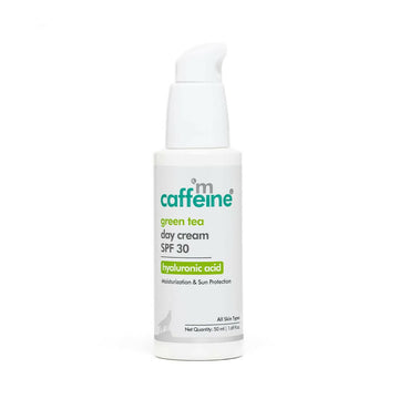 mCaffeine Hyaluronic Acid Green Tea Day Cream with SPF 30 PA++