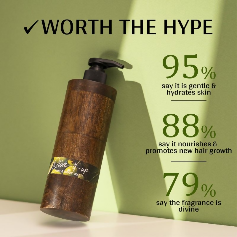 Mintree Olive Hair & Body Wash