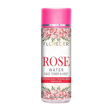 Florecer Rose Water Face Toner & Mist
