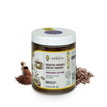 LocoKerala Highlander Cafè Noir Arabica Coffee Powder