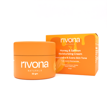 Rivona Naturals Honey & Saffron Cream