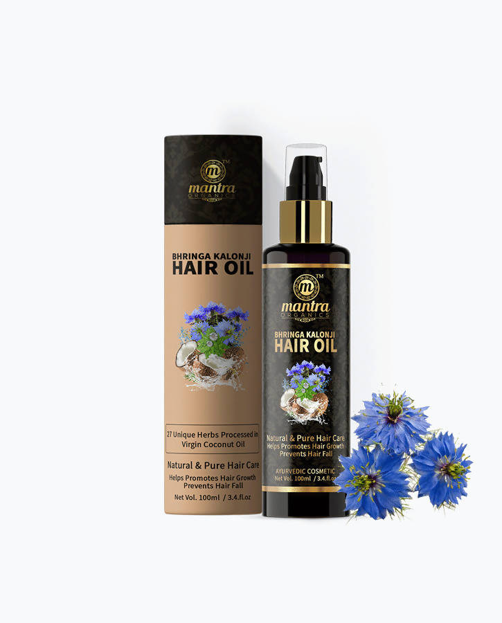 Mantra Organics Bringa Kalonji Hair Oil