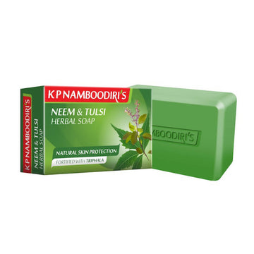 Kp Namboodiri's Neem & Tulsi Herbal Soap