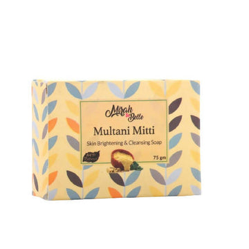Mirah Belle Multani Mitti Skin Brightening & Cleansing Soap
