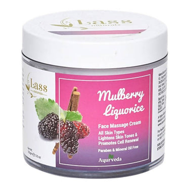 Lass Naturals Mulberry Liquorice Face Massage Cream