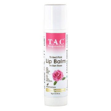 TAC - The Ayurveda Co. Tinted Indian Rose Vegan Lip Balm