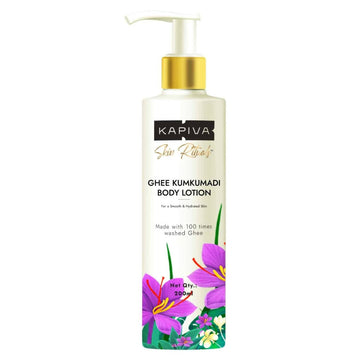 Kapiva Ayurveda Ghee Kumkumadi Body Lotion