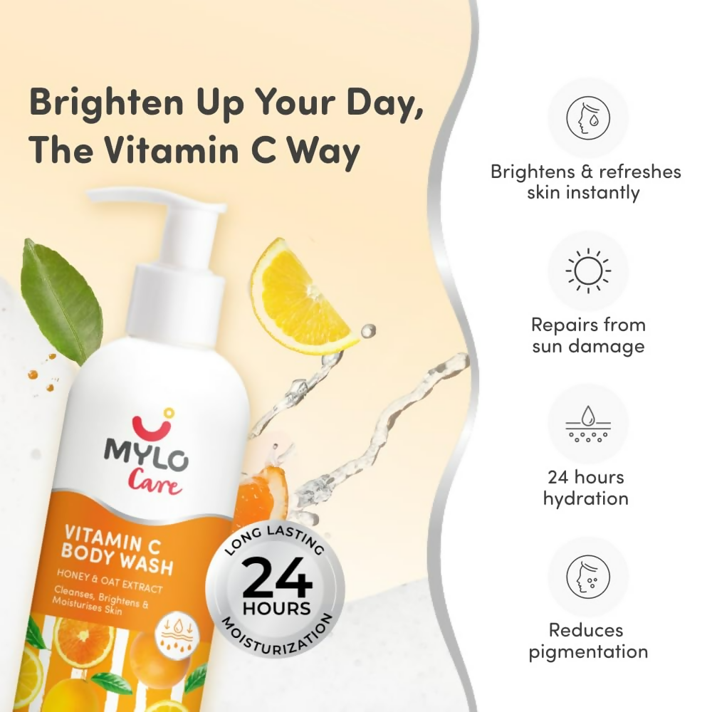 Mylo Care Vitamin C Body Wash with Honey