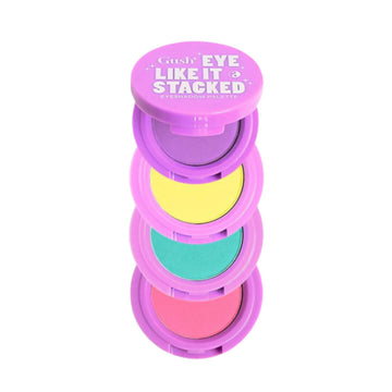 Gush Beauty Eye Like It Stacked - KPOP - 4 in 1 - Purple Rain, Sunshine Yellow, Blue Lagoon & Pop Pink