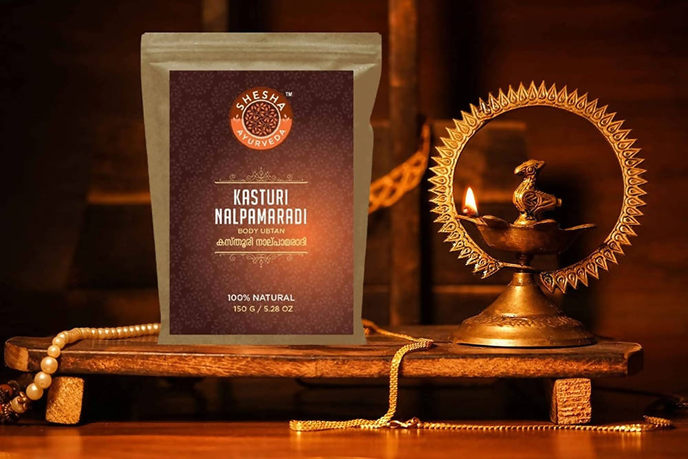 Shesha Ayurveda Kasturi Nalpamaradi Body Ubtan