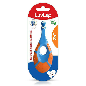 LuvLap Turtle Shaped Baby Manual Toddler & Toothbrush