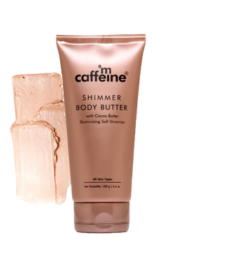 mCaffeine Shimmer Body Butter with Cocoa Butter