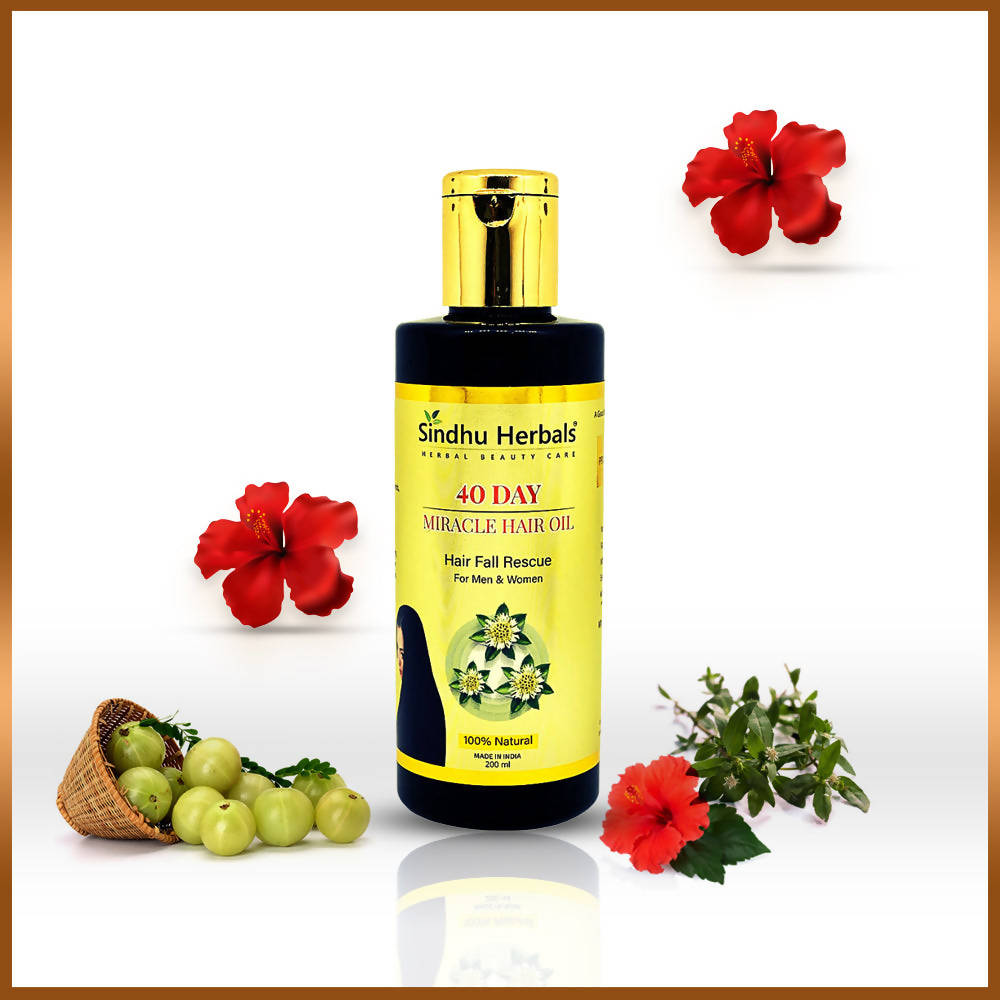 Sindhu Herbals 40 Day Miracle Hair Oil