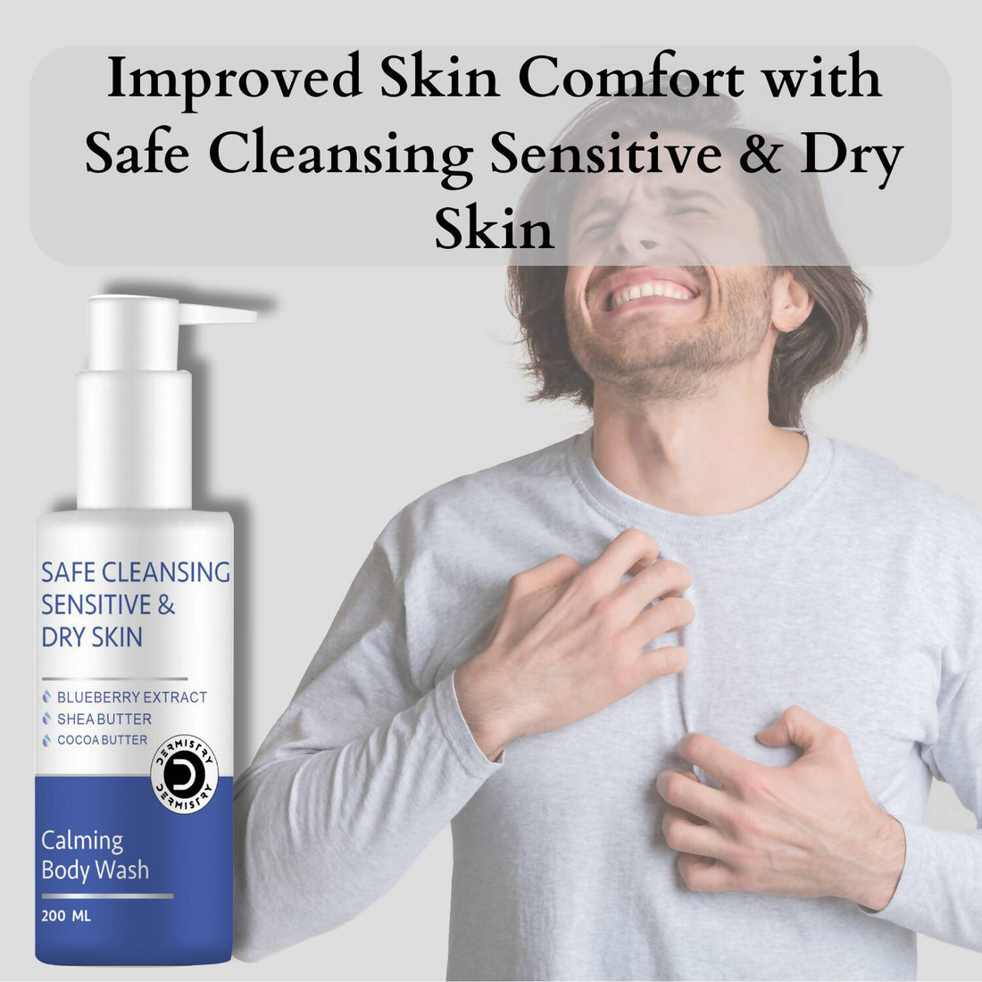 Dermistry Calming Body Wash & Calming Face Wash