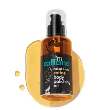 mCaffeine Raw Coffee Body Polishing Oil