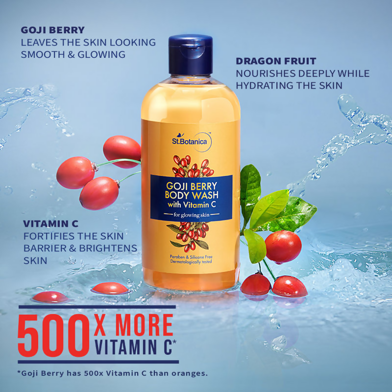 St.Botanica Goji Berry Body Wash With Goji Berry & Vitamin C