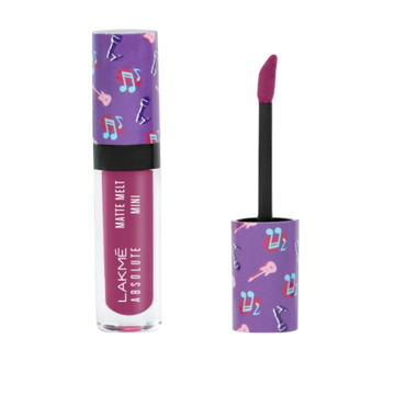 Lakme Absolute Matte Melt Mini Liquid Lip Color - Nomad Pink