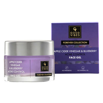 Good Vibes Apple Cider Vinegar & Blueberry Acne Control Face Gel