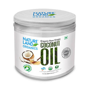 Nature Land Organics Raw Virgin Coconut Oil
