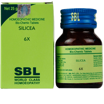 SBL Homeopathy Silicea Biochemic Tablets