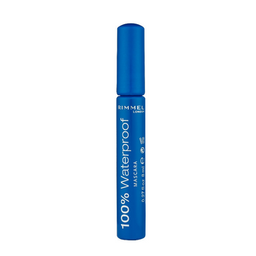 Rimmel London 100% Waterproof Mascara - Black Black