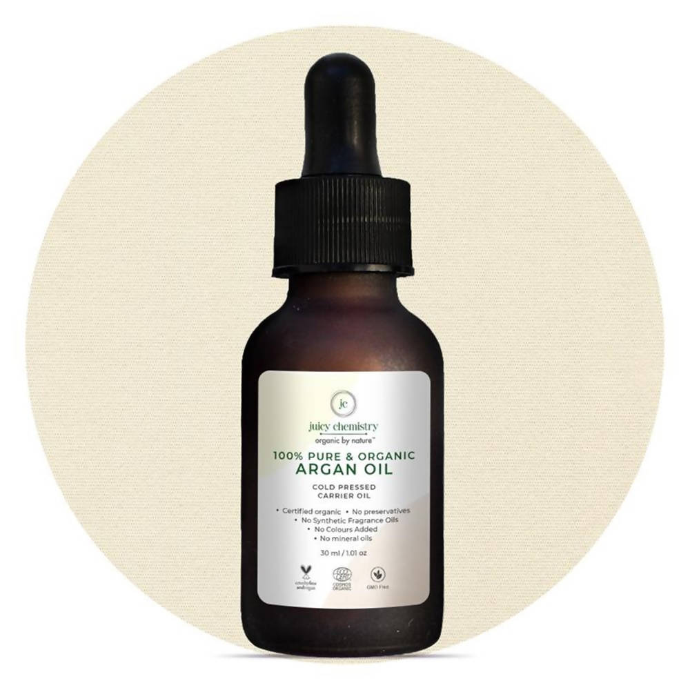 Juicy Chemistry Pure & Organic Argan Cold Pressed Carrier Oil