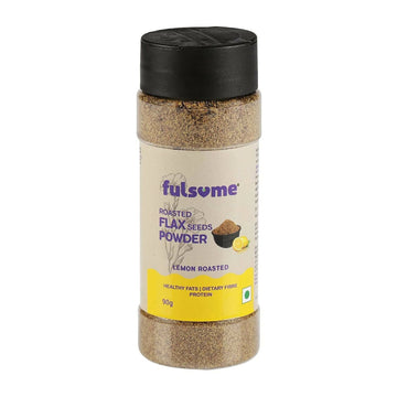 Fulsome Roasted Flax Seeds Powder - Lemon Roasted