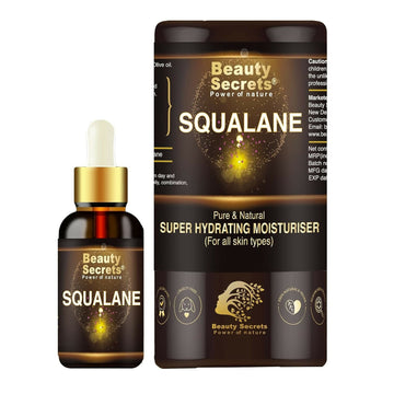 Beauty Secrets Certified Organic Squalane Oil For Face