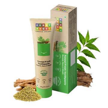 Herby Angel Baby Toothpaste For Strong Teeth