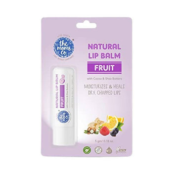 The Moms Co Natural Fruit Lip Balm