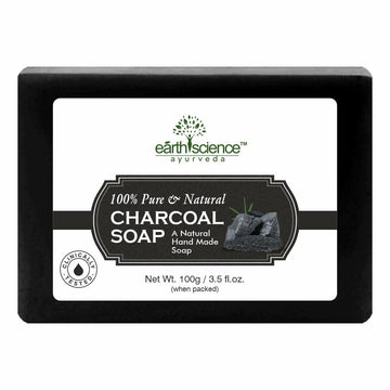 Earth Science Ayurveda Activated Charcoal Bath Soap