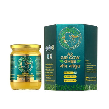 A2 Ghee Organic | Traditional Vedic Bilona Method Ghee | Desi A2 Gir Cow Ghee