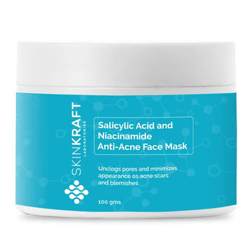SkinKraft Salicylic Acid & Niacinamide Anti Ageing Face Mask