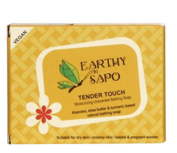 Earthy Sapo Tender Touch Moisturizing Unscented Bathing Soap
