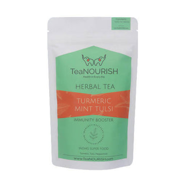 TeaNourish Turmeric Mint Tulsi Herbal Tea