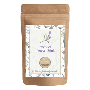Satvi Wellness Lavender flower Tea | Lavender tea | Lavender flower drink mix