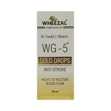 Wheezal Homeopathy WG-5 Gold Drops