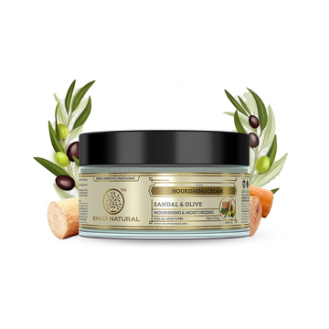 Khadi Natural Sandal & Olive Nourishing Cream