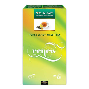 TE-A-ME Renew Honey Lemon Green Tea Bags