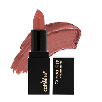mCaffeine Cocoa Kiss Creamy Matte Lipstick - Rose Martini