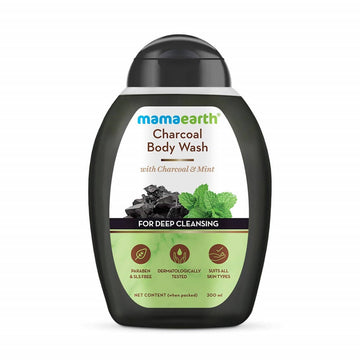 Mamaearth Charcoal Body Wash With Charcoal & Mint For Deep Cleansing