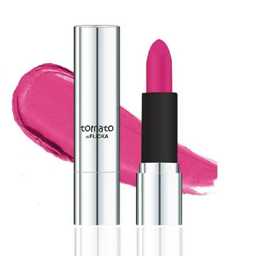 Flicka Tomato Pink Matte Finish Lipstick Shade 19