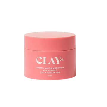 Clayco Tsubaki + Matcha Face Moisturizer With Vitamin C For Oily & Sensitive Skin Face Cream