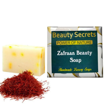 Beauty Secrets Cold Pressed Handmade Zafraan Crystal Glow Skin Whitening Soap