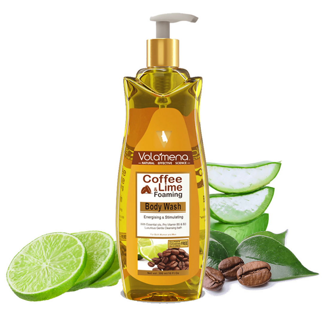 Volamena Coffee And Lime Foaming Body Wash