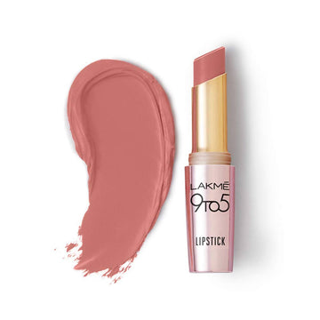 Lakme 9TO5 Primer + Matte Lipstick-Blushing Nude
